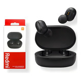 Fone De Ouvido Bluetooth Sem Fio Xiaomi Redmi Airdots 2 Cor Preto