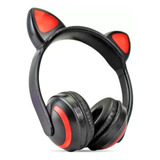 Fone De Ouvido Exbom Gatinho Led Bluetooth Hf-c240bt #281352