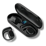 Fone De Ouvido Externo Bluetooth Esportivo Microfone Touch Cor Preto