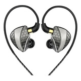 Fone De Ouvido Gamer Dj Musicos Retorno Palco In-ear C/case Cor Preto