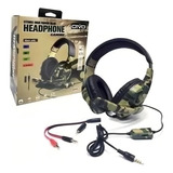 Fone De Ouvido Gamer Headphone Microfone