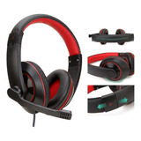 Fone De Ouvido Gamer Headset Com Microfone Concha Entrada P3