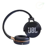 Fone De Ouvido Headphone - Radio Fm Mp3 Sem Fio Cor Preta