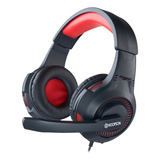 Fone De Ouvido Headset Gamer F203vm Hoopson P2 Duplo Estéreo
