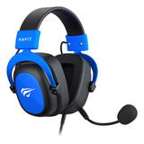 Fone De Ouvido Headset Gamer Havit H2002d Azul Ps3/ps4/xbox