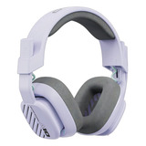 Fone De Ouvido Headset Gamer Logitech Astro A10 Gen 2 Cor Lilás