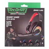 Fone De Ouvido Headset Gamer Px-13 Astro Tecdrive Jogo .....