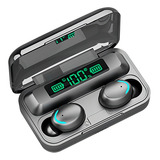 Fone De Ouvido In-ear Sem Fio Bluetooth Vohz F9-5 Tws Cor Preto