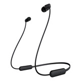 Fone De Ouvido In-ear Sem Fio Sony Wi-c200 Preto