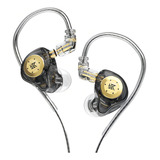 Fone De Ouvido Kz Edx Pro Graves Excelentes No Mic Preto