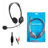 Fone De Ouvido Multilaser Headset Ph002.