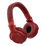 Fone De Ouvido On-ear Gamer Sem Fio Pioneer Dj Hdj-cue1bt Vermelho