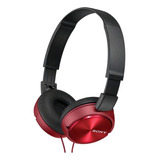 Fone De Ouvido On-ear Sony Zx Series Mdr-zx310ap Mdrzx310apbzuc Red