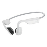 Fone De Ouvido Open-ear Sem Fio Shokz Openmove S661-st Branco Com Luz Led