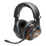 Fone De Ouvido Otimizado P pc multiplataformas playstation Luz Rgb Cor Jbl Quantum One Preto