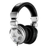 Fone De Ouvido Over-ear Behringer Hpx2000 Prateado E Preto