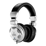 Fone De Ouvido Over-ear Behringer Hpx2000 Preto E Prateado