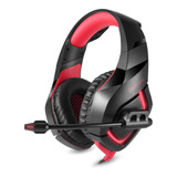 Fone De Ouvido Over-ear Gamer Onikuma K1-b Black E Red