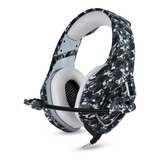 Fone De Ouvido Over-ear Gamer Onikuma K1-b Camouflage Gray