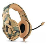 Fone De Ouvido Over-ear Gamer Onikuma K1-b Camouflage Yellow