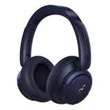 Fone De Ouvido Over-ear Gamer Sem Fio Soundcore Life Series Life Q30 A3028 Midnight Blue Com Luz Led