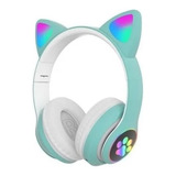 Fone De Ouvido Over-ear Sem Fio Cat Stn-28 Verde + Nf