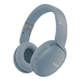 Fone De Ouvido Over-ear Sem Fio Tedge H600bt Azul-claro