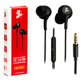 Fone De Ouvido P2 Estéreo C/ Fio E Microfone Celular Tablet