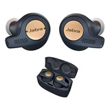Fone De Ouvido Sem Fio Jabra Elite 65t Copper Blue S/ Caixa