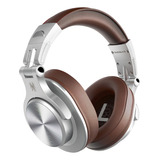 Fone De Ouvido Sem Fio Oneodio Fusion A70 Dj Bluetooth Prata Cor Prateado