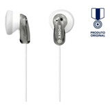 Fone De Ouvido Sony P2 Estéreo Extra Bass Intra-auricular Em L Cor Cinza