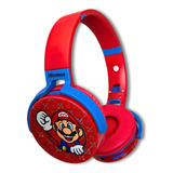 Fone De Ouvido Super Mário Bros Sem Fio Bluetooth Headset
