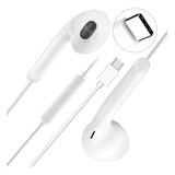 Fone De Ouvido Tipo C Com Microfone Para Samsung E Xiaomi