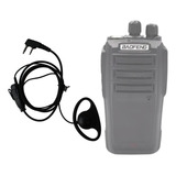 Fone De Ouvido Tipo D Ptt Rádio Baofeng Uv6 Ht