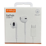 Fone De Ouvido Usb-c Para Xiaomi Samsung iPhone 15 Macbook