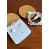 Fone De Ouvido iPhone Apple Earpods + Cabo Usb-c Lightning
