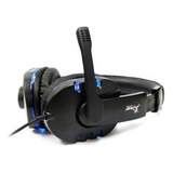Fone Gamer Headphone Neon Usb Pc/ps3/ps4 Kp-359 Knup Azul