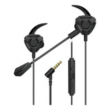 Fone Gamer Itblue Com Microfone Para Celular Tablet Notebook Cor Preto