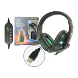 Fone Gamer Para Pc Playstation Headset Ps4 Ps3 Jogo E Chat