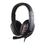 Fone Headset Com Microfone Para Ps4/ps3/pc/xbox 360 Red