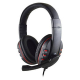 Fone Headset Com Microfone Para Ps4/ps3/pc/xbox 360 Red