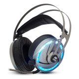 Fone Headset Gamer 7.1 Pc Knup Kp434 P2 Usb Led Microfone