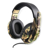 Fone Headset Gamer Camuflado Led