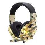 Fone Headset Gamer Estéreo Camuflado B-max