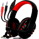 Fone Headset Gamer Para Pc Computador Celular Ps4 Estéreo P2