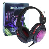 Fone Headset Gamer Pc Xbox Ps5 Ps4 Switch P3 Usb Para Leds
