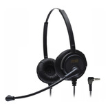 Fone Headset Zox Hz-30dbs (duplo Auricular