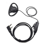  Fone Lapela Modelo D Com Microfone P Baofeng Uv5r Bf 777 