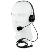 Fone Microfone Headset Baofeng- Gp 78- Wouxon -kenwood