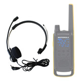 Fone Microfone Talk Motorola Vox Headset Regulável T470